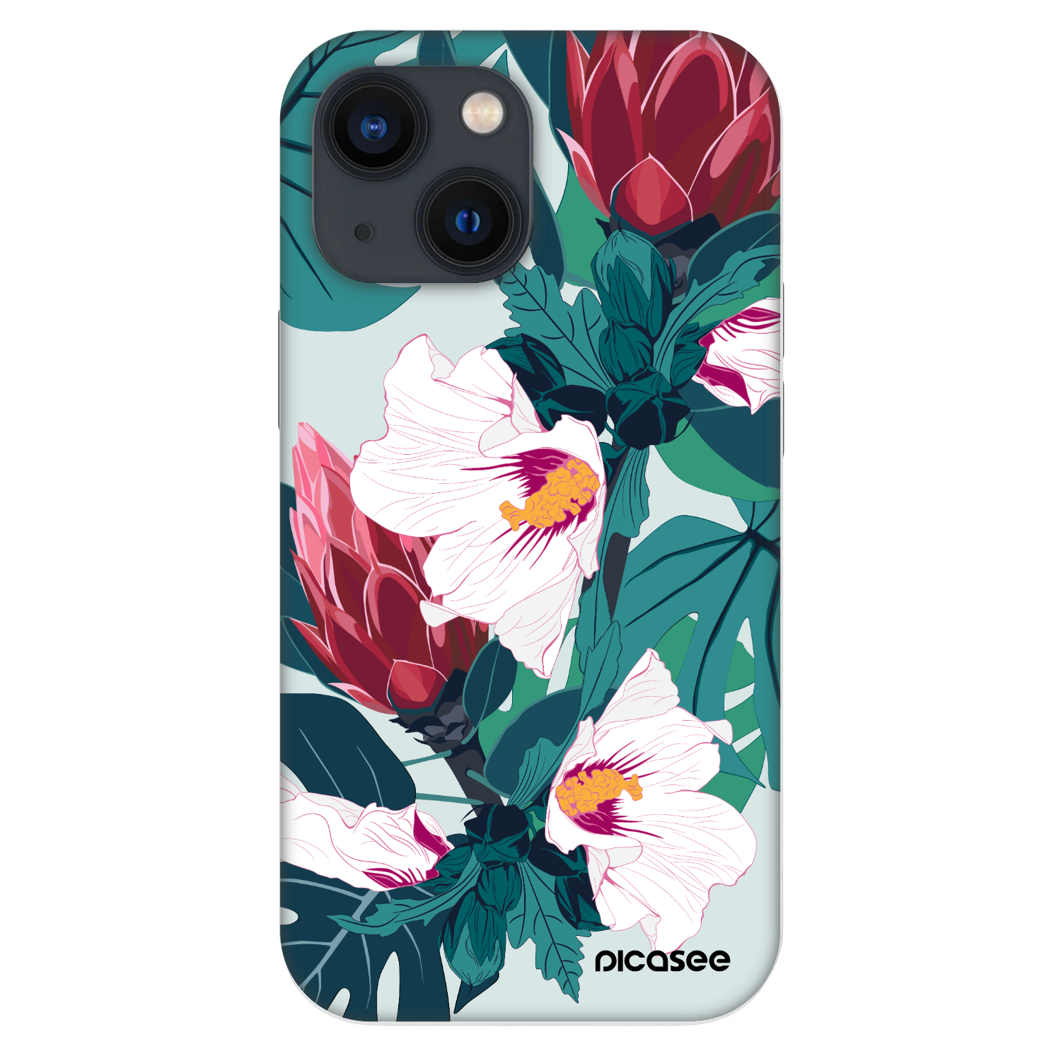 Picasee Fashion Case za Apple iPhone 13 mini - Rhododendron
