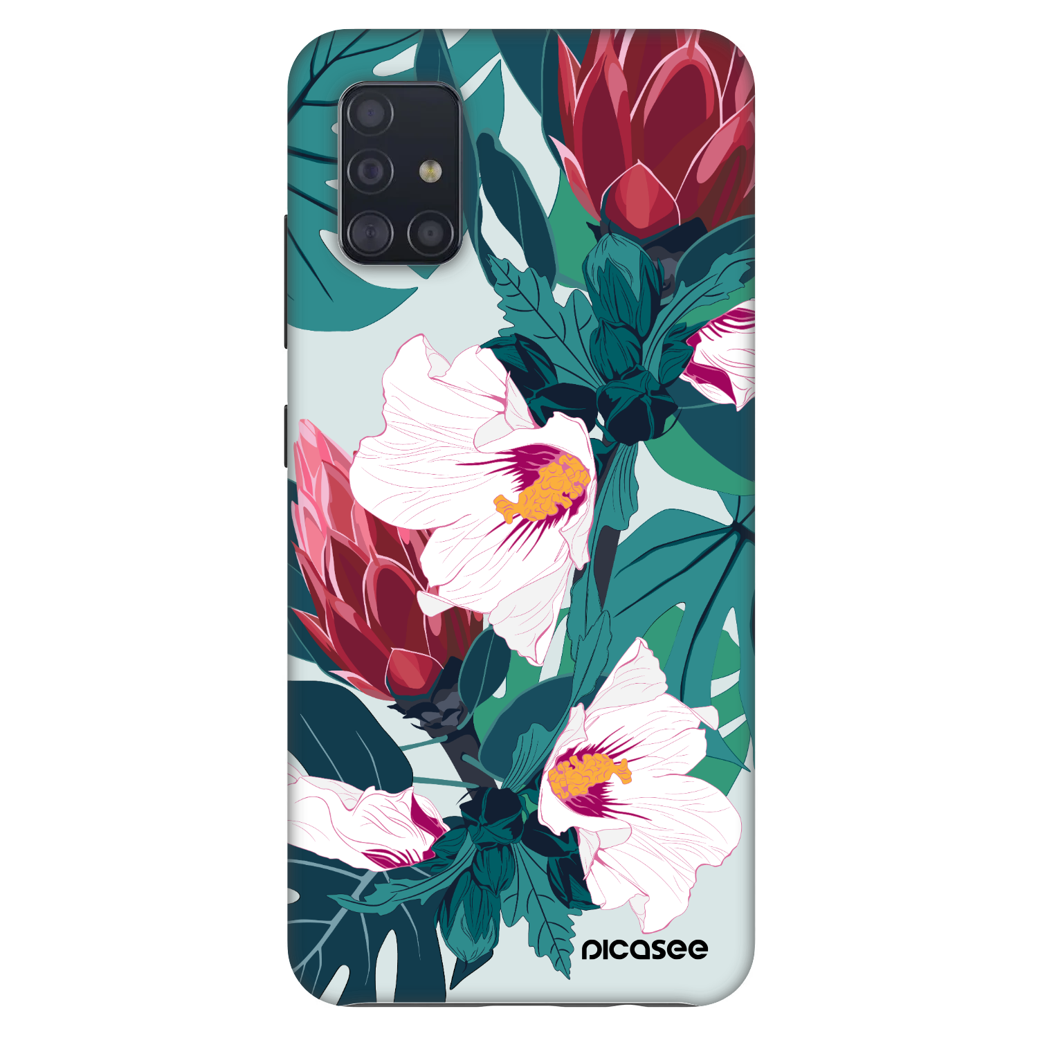 Picasee Fashion Case za Samsung Galaxy A51 A515F - Rhododendron