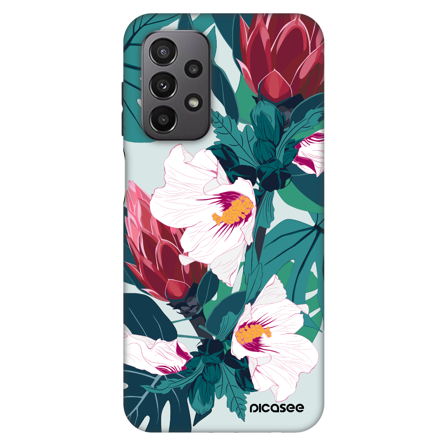 Picasee Fashion Case za Samsung Galaxy A23 A236B 5G - Rhododendron