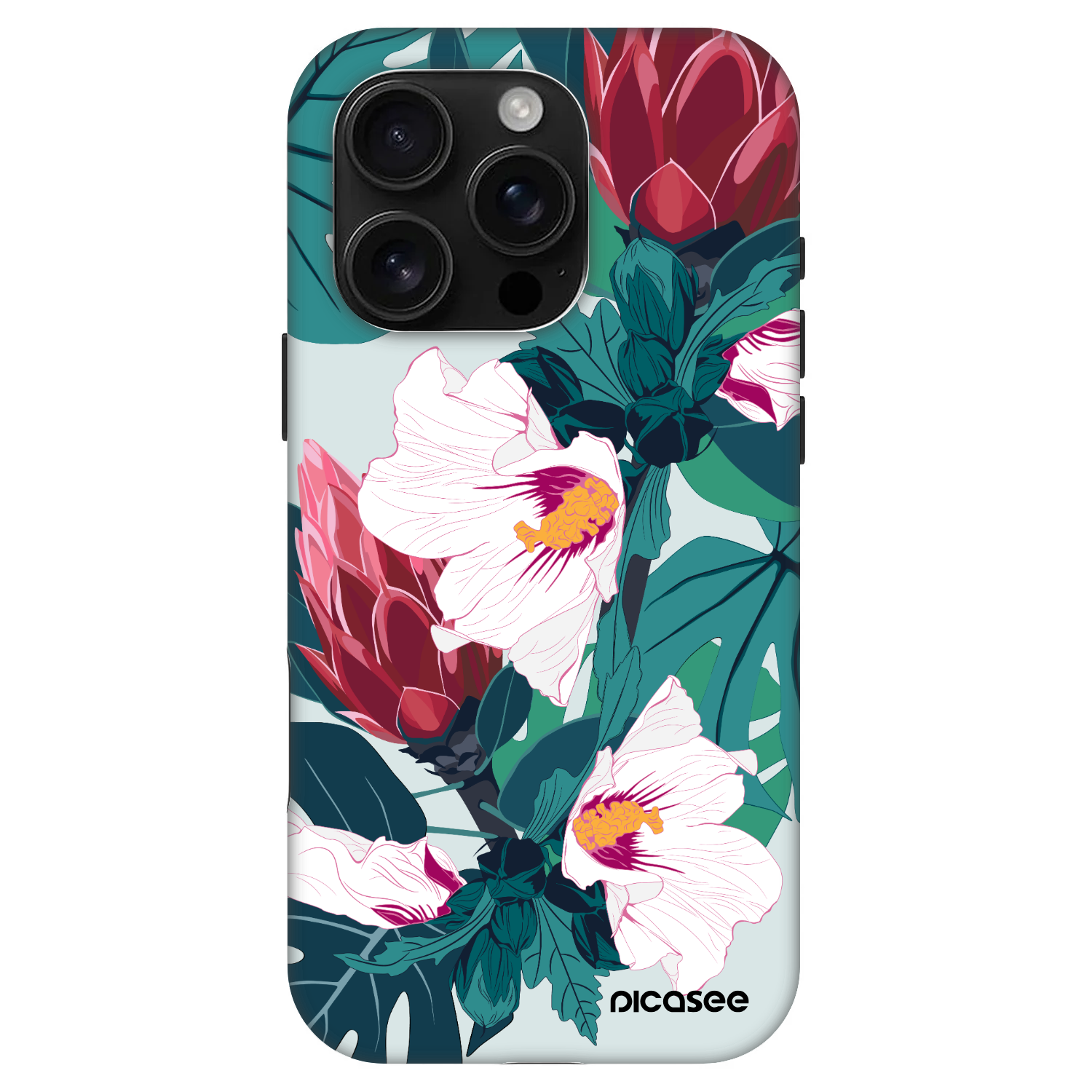 Picasee Fashion Case MagSafe za Apple iPhone 16 Pro - Rhododendron
