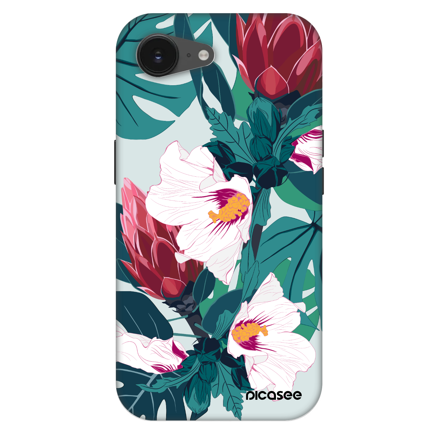 Picasee Fashion Case MagSafe za Apple iPhone 16e - Rhododendron