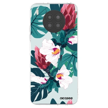 Picasee silikonski prozorni ovitek za Huawei Nova 8i - Rhododendron