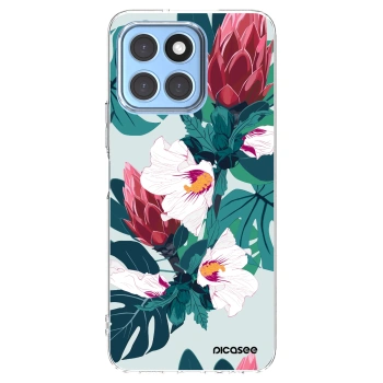 Picasee silikonski prozorni ovitek za Honor X6 - Rhododendron