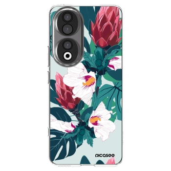 Picasee silikonski prozorni ovitek za Honor 90 5G - Rhododendron