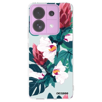 Picasee silikonski prozorni ovitek za Xiaomi Redmi Note 13 Pro 5G - Rhododendron