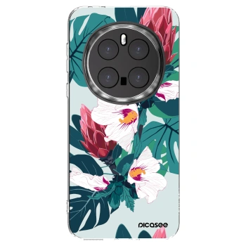 Picasee silikonski prozorni ovitek za Honor Magic7 Pro 5G - Rhododendron