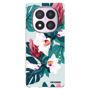 Picasee silikonski prozorni ovitek za Xiaomi Redmi Note 14 Pro 4G - Rhododendron