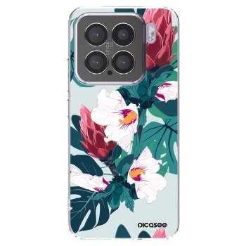 Picasee silikonski prozorni ovitek za Xiaomi 15 - Rhododendron