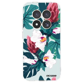 Picasee silikonski prozorni ovitek za Xiaomi Redmi Note 15 Pro 4G - Rhododendron