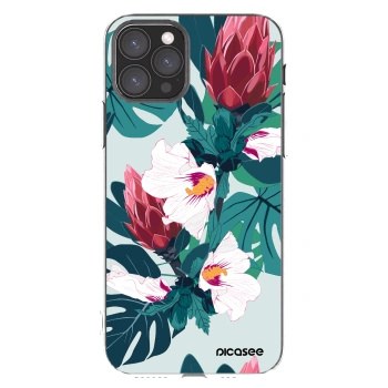 Picasee silikonski prozorni ovitek za Apple iPhone 11 Pro - Rhododendron