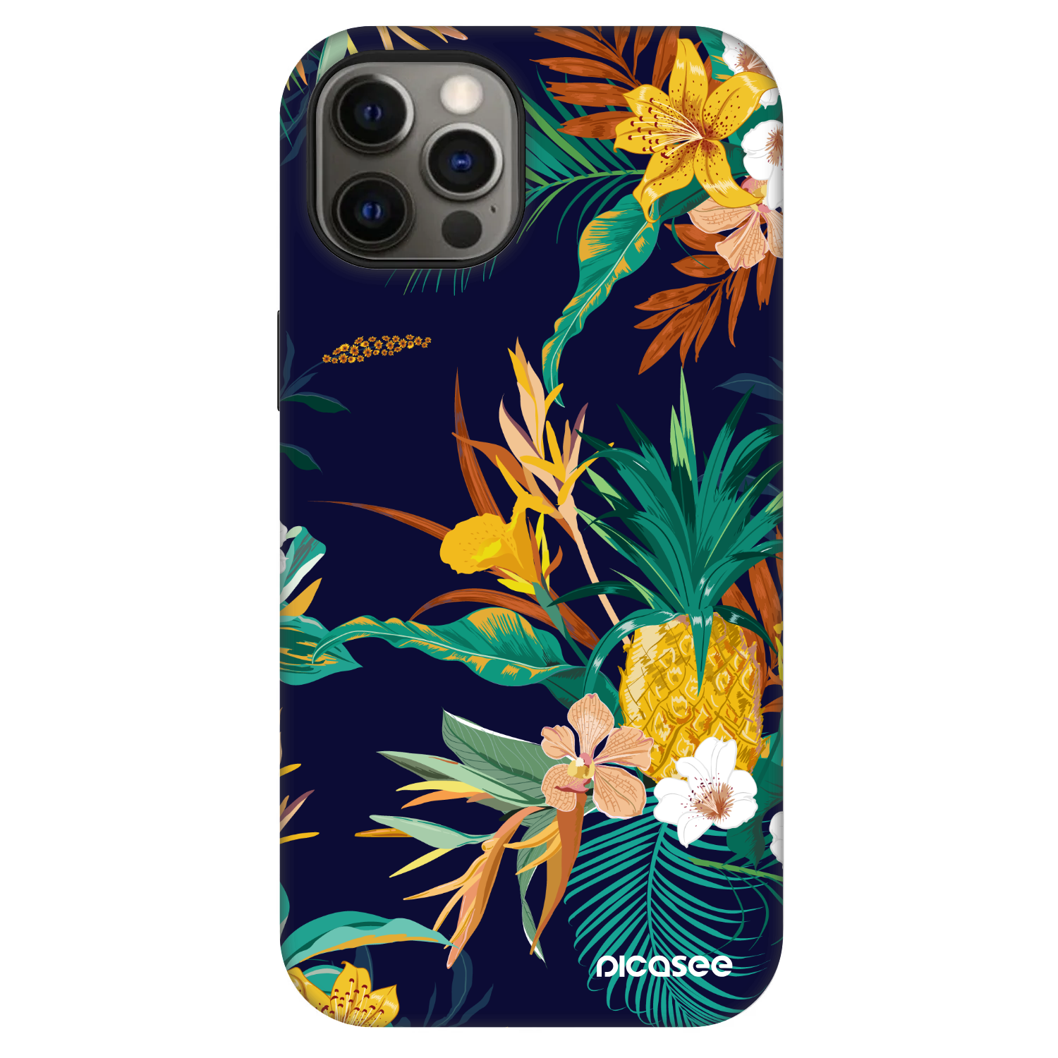 Picasee Fashion Case MagSafe za Apple iPhone 12 Pro - Pineapple Color