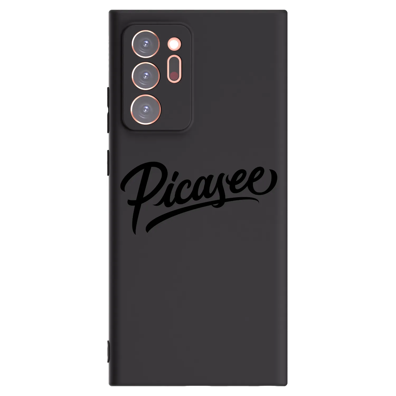 Picasee silikonski črni ovitek za Samsung Galaxy Note 20 Ultra - Picasee - old logo - black