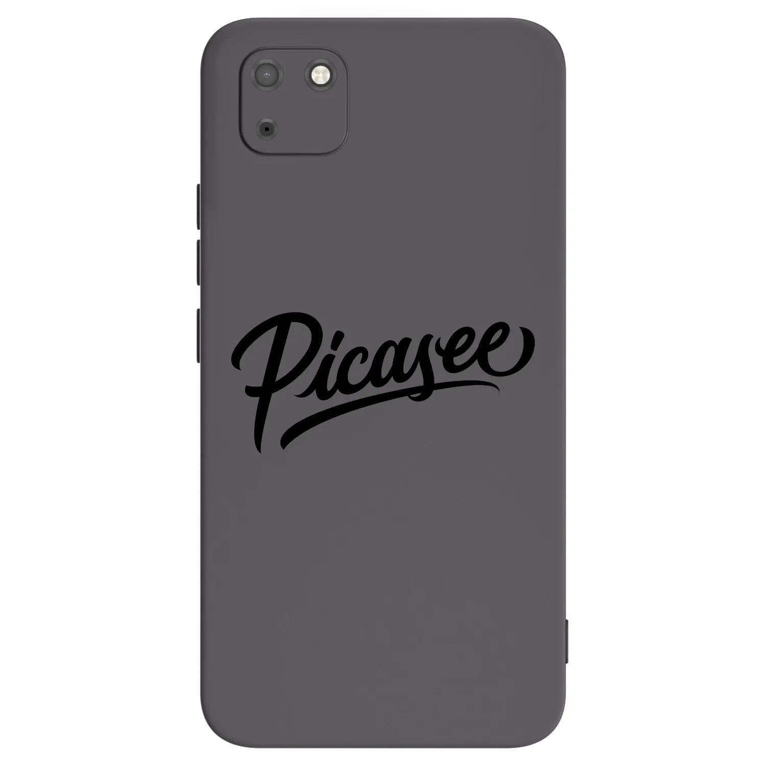 Picasee silikonski črni ovitek za Huawei Y5P - Picasee - old logo - black