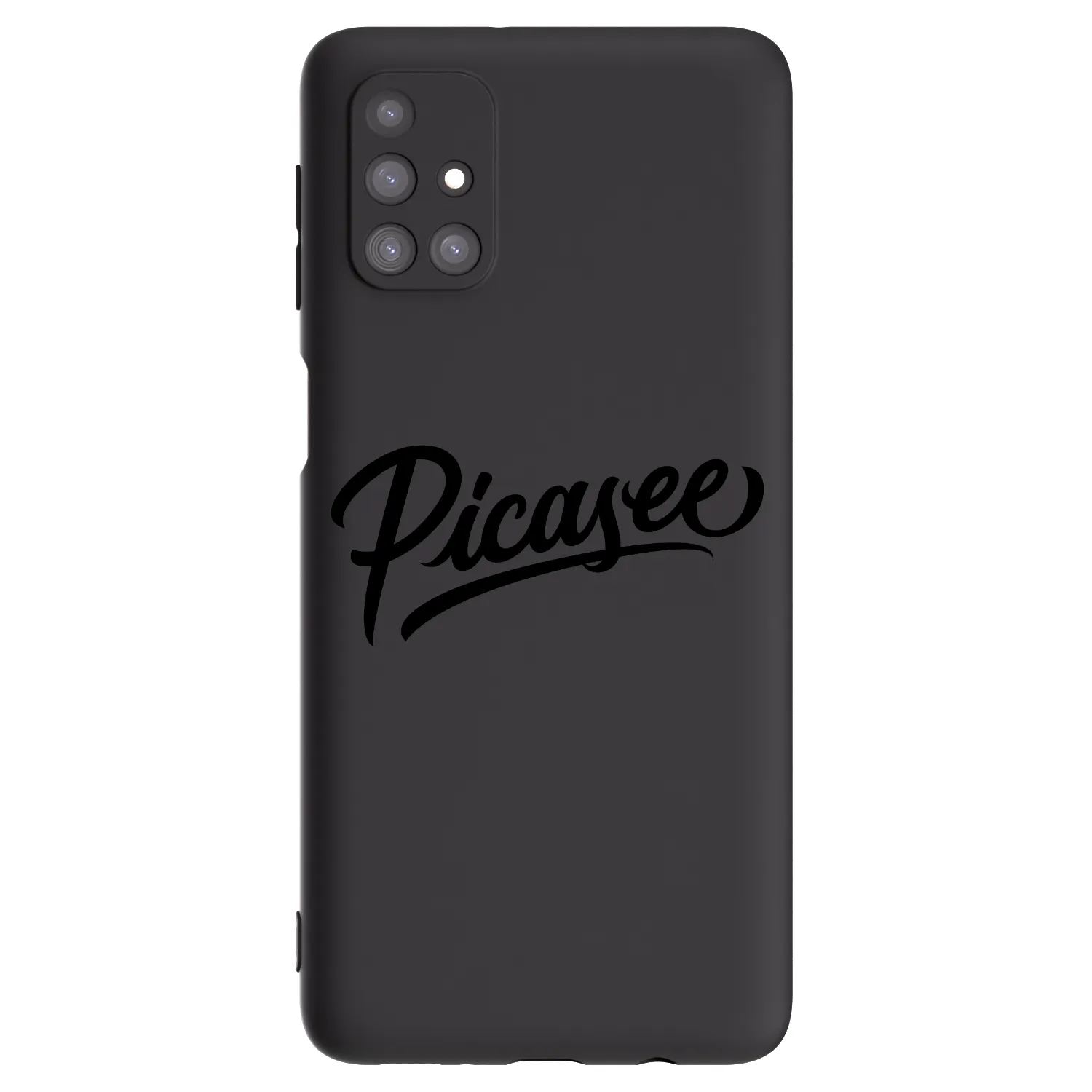 Picasee silikonski črni ovitek za Samsung Galaxy M31s - Picasee - old logo - black