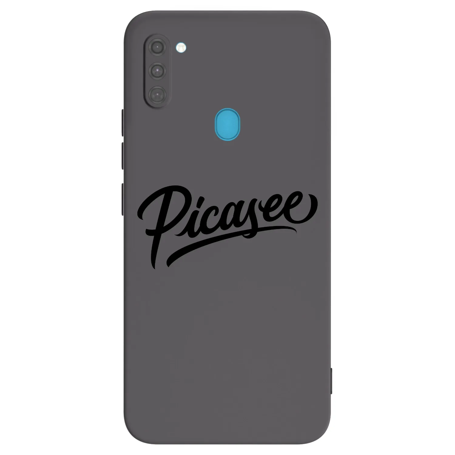 Picasee silikonski črni ovitek za Samsung Galaxy M11 - Picasee - old logo - black