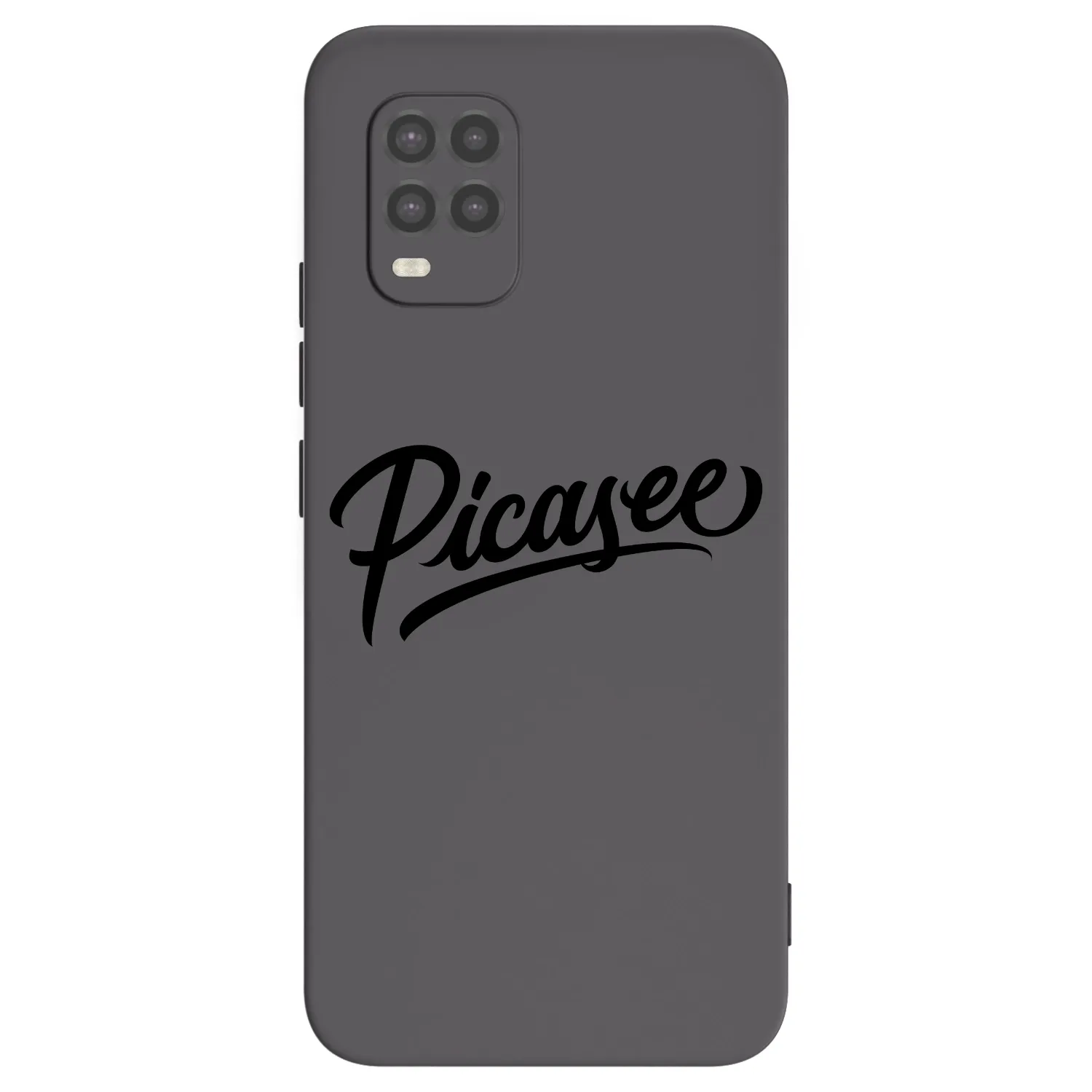 Picasee silikonski črni ovitek za Xiaomi Mi 10 Lite - Picasee - old logo - black