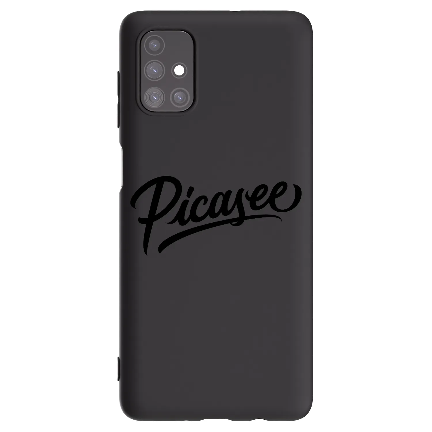 Picasee silikonski črni ovitek za Samsung Galaxy M51 M515F - Picasee - old logo - black