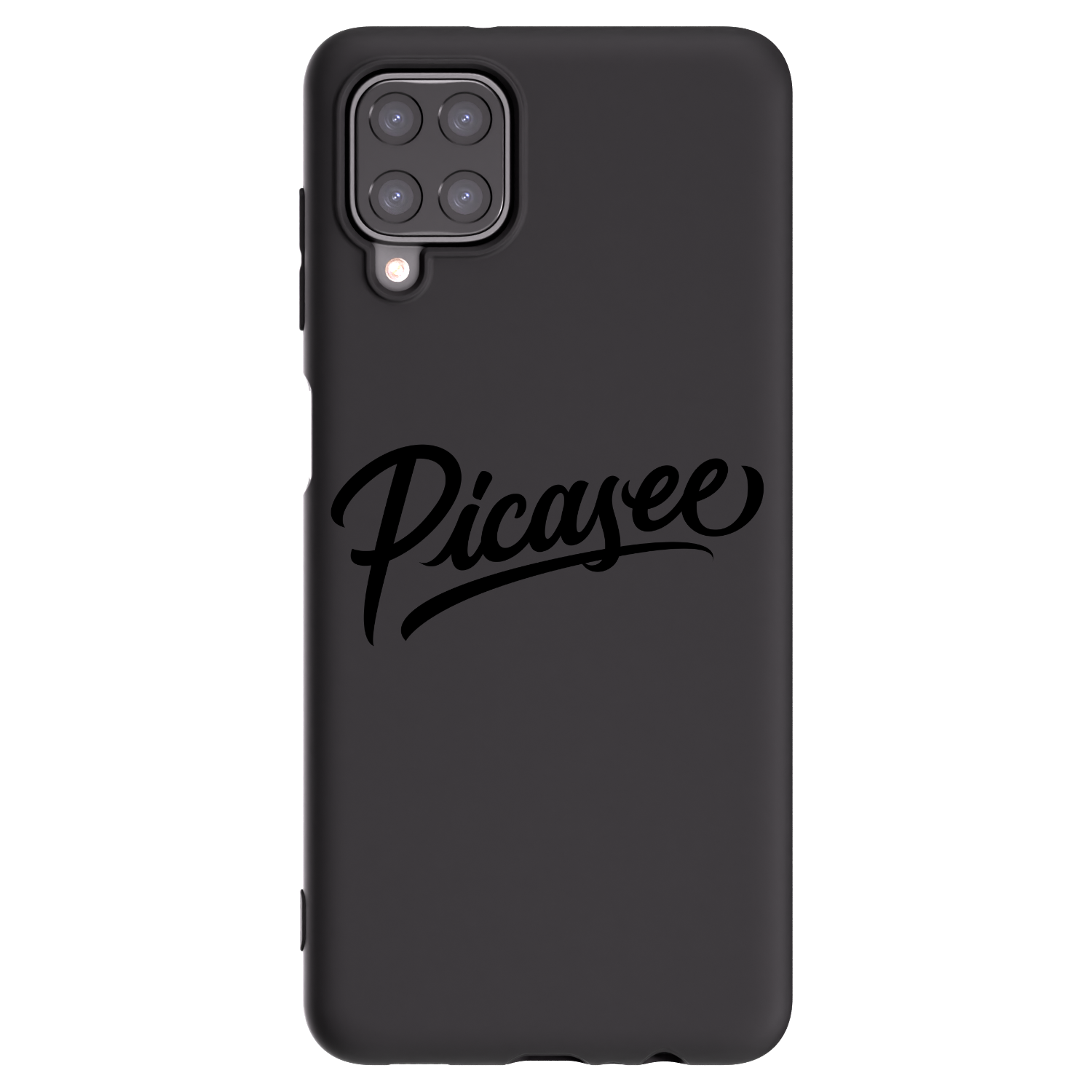 Picasee silikonski črni ovitek za Samsung Galaxy A12 A125F - Picasee - old logo - black