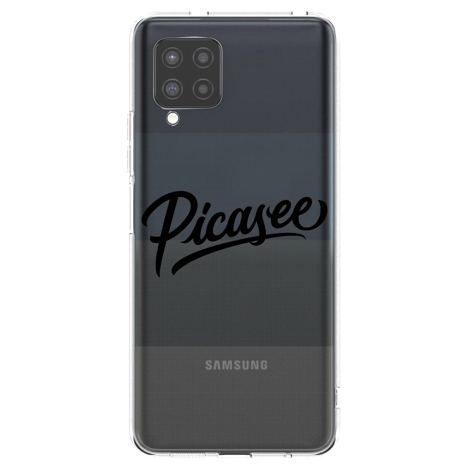 Picasee silikonski prozorni ovitek za Samsung Galaxy A42 A426B - Picasee - old logo - black