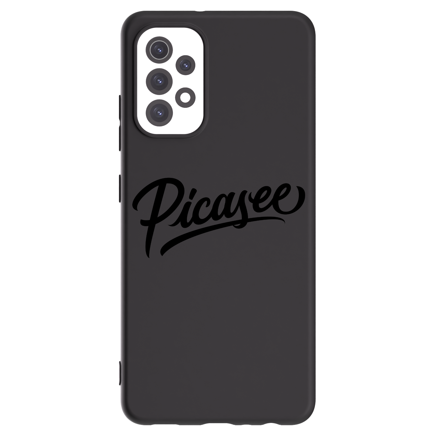 Picasee silikonski črni ovitek za Samsung Galaxy A32 5G A326B - Picasee - old logo - black