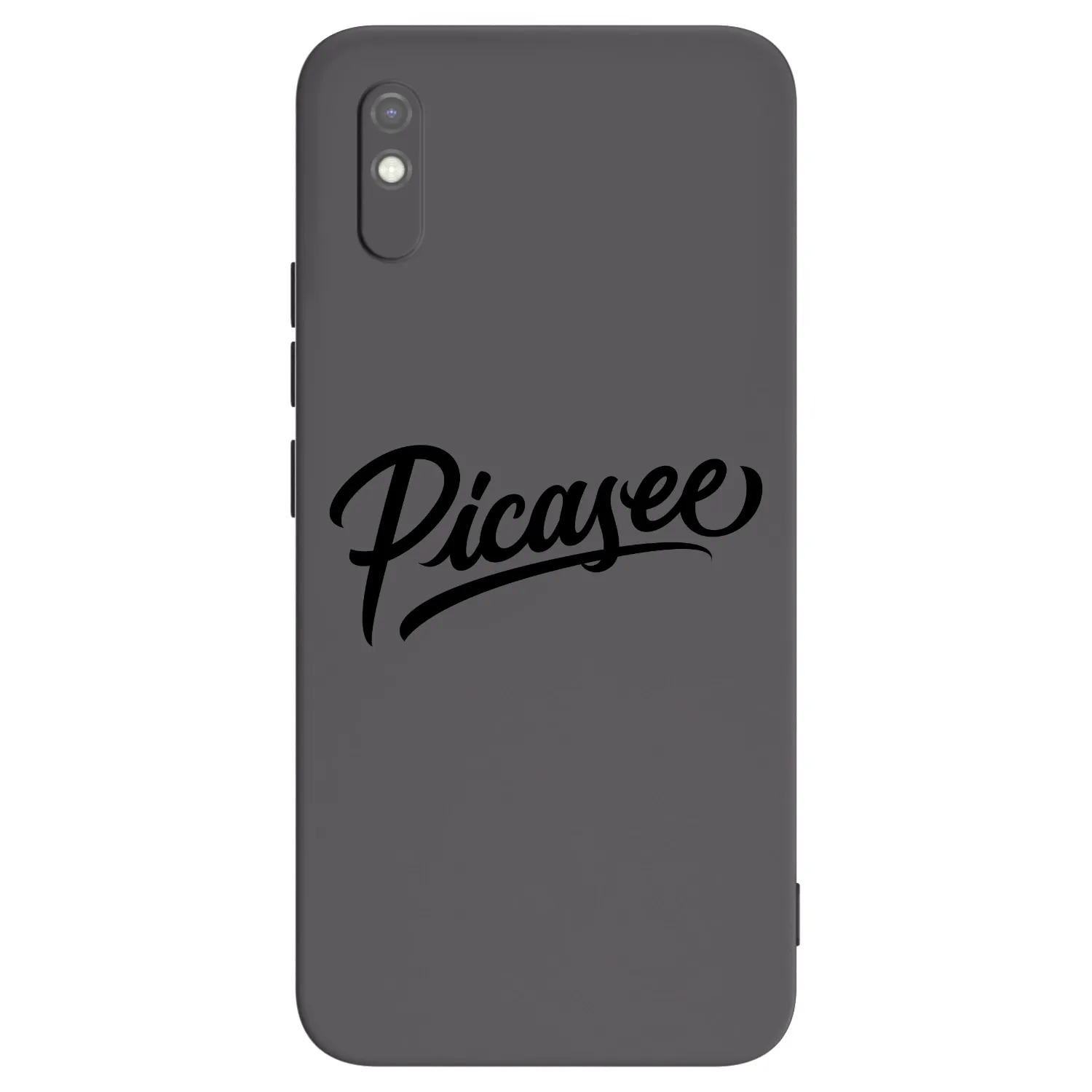 Picasee silikonski črni ovitek za Xiaomi Redmi 9AT - Picasee - old logo - black