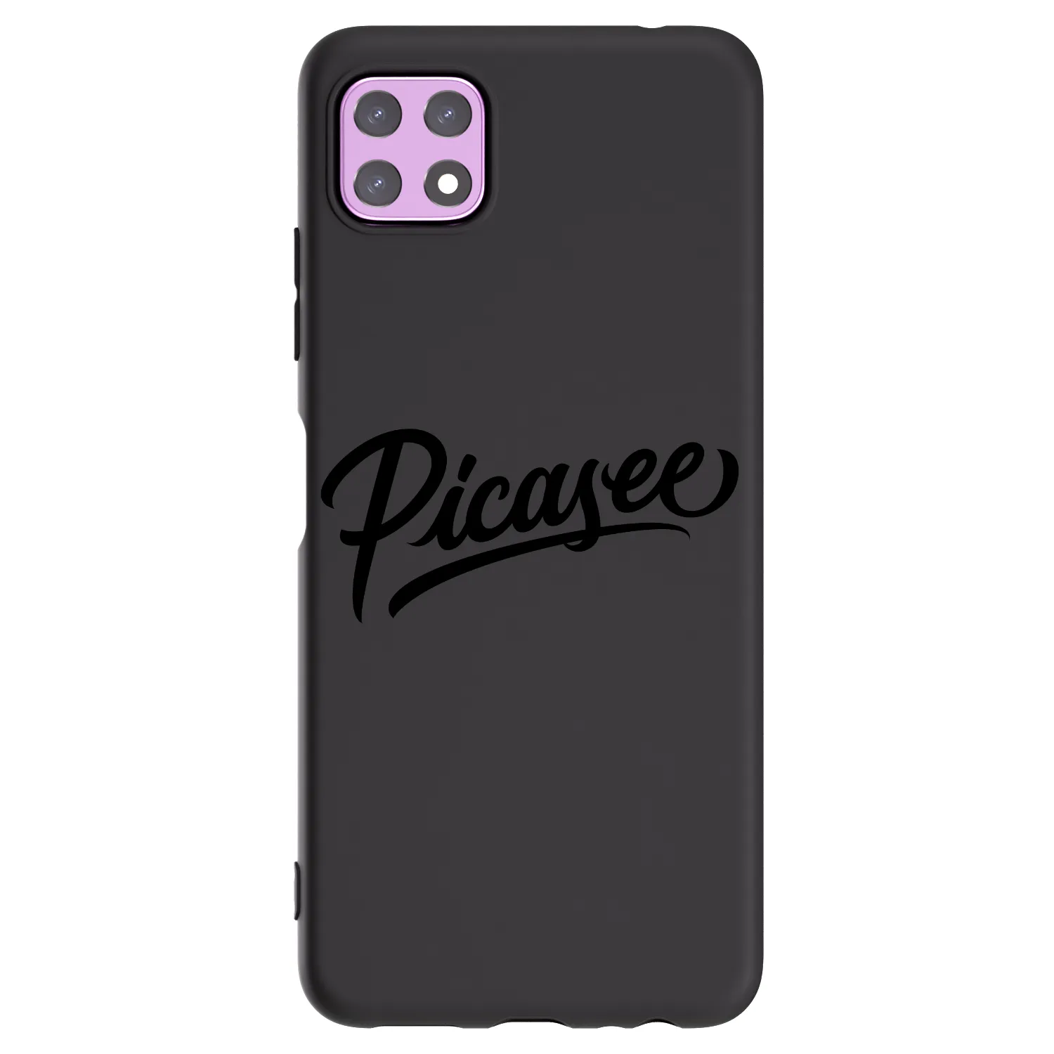 Picasee silikonski črni ovitek za Samsung Galaxy A22 A226B 5G - Picasee - old logo - black