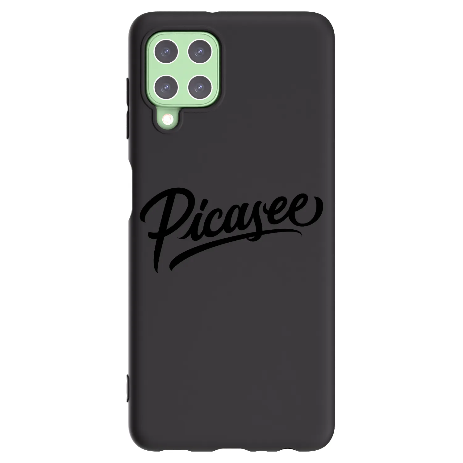 Picasee silikonski črni ovitek za Samsung Galaxy A22 A225F 4G - Picasee - old logo - black