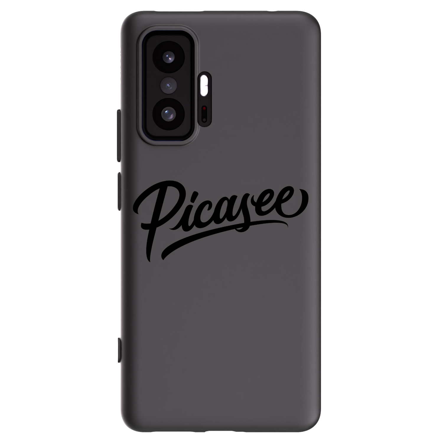 Picasee silikonski črni ovitek za Xiaomi 11T Pro - Picasee - old logo - black