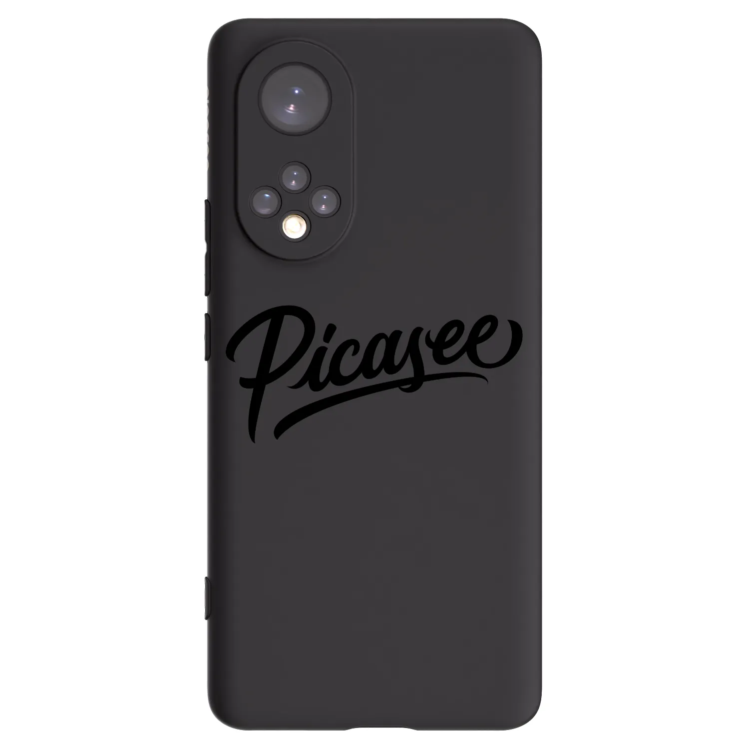 Picasee silikonski črni ovitek za Huawei Nova 9 - Picasee - old logo - black