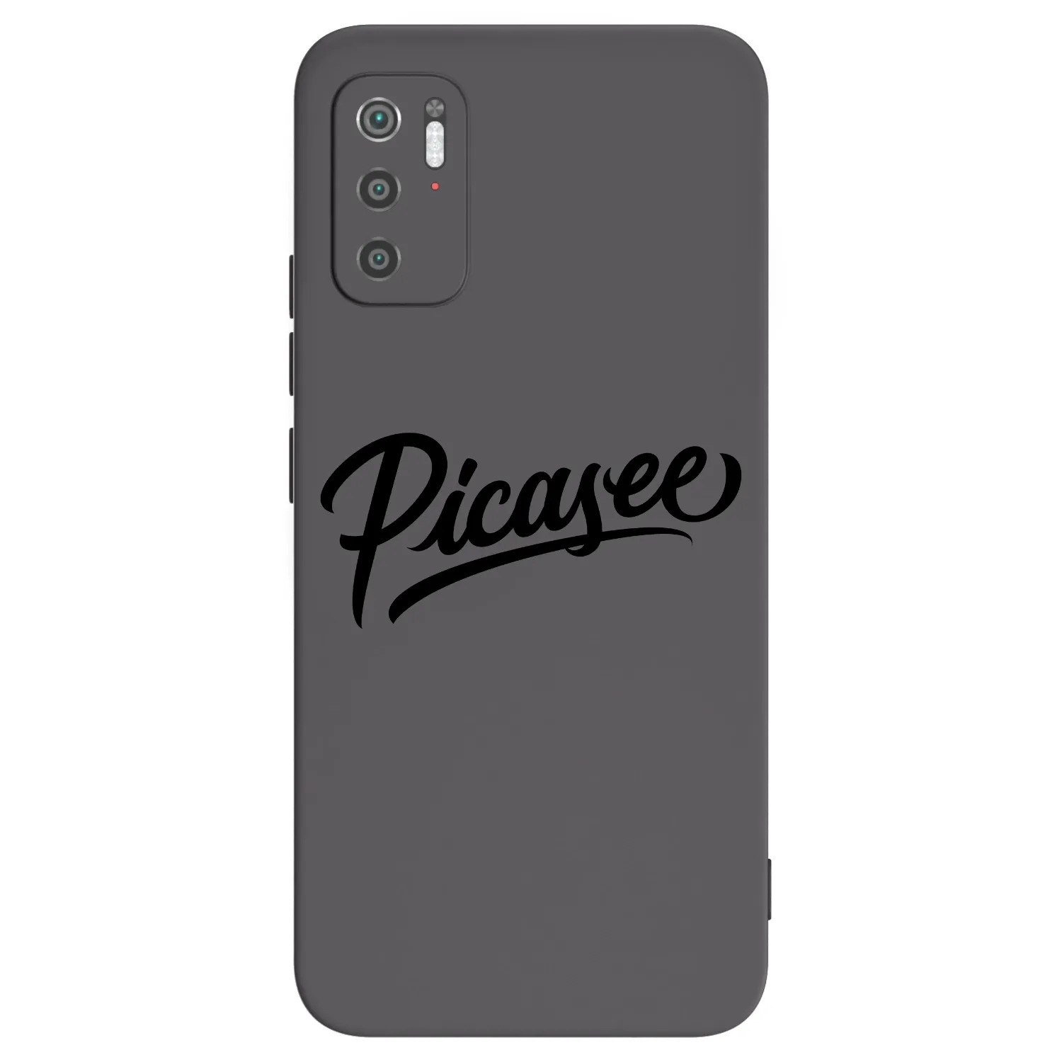 Picasee silikonski črni ovitek za Xiaomi Poco M3 Pro 5G - Picasee - old logo - black