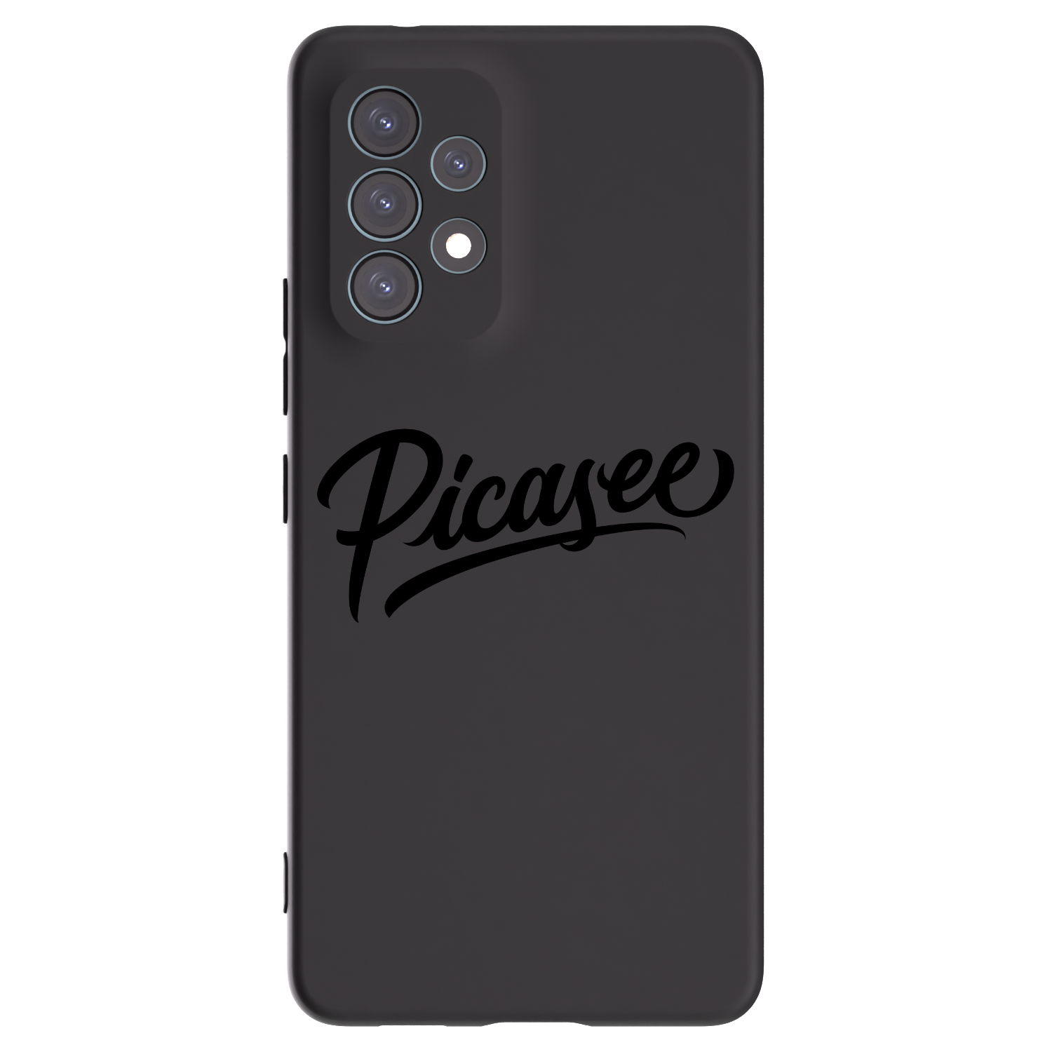 Picasee silikonski črni ovitek za Samsung Galaxy A53 5G A536 - Picasee - old logo - black