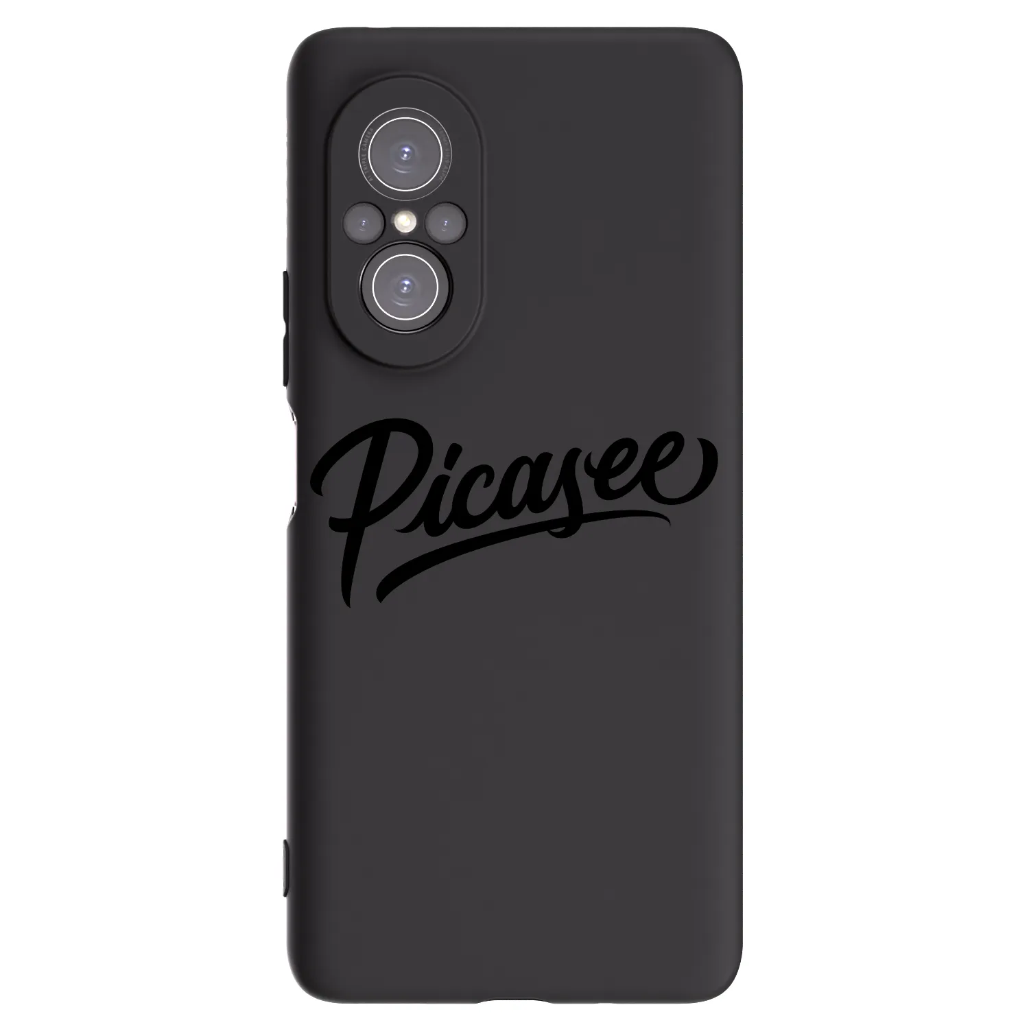 Picasee silikonski črni ovitek za Huawei Nova 9 SE - Picasee - old logo - black