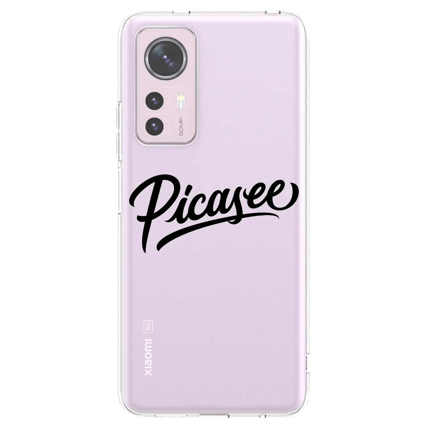 Picasee silikonski prozorni ovitek za Xiaomi 12 - Picasee - old logo - black