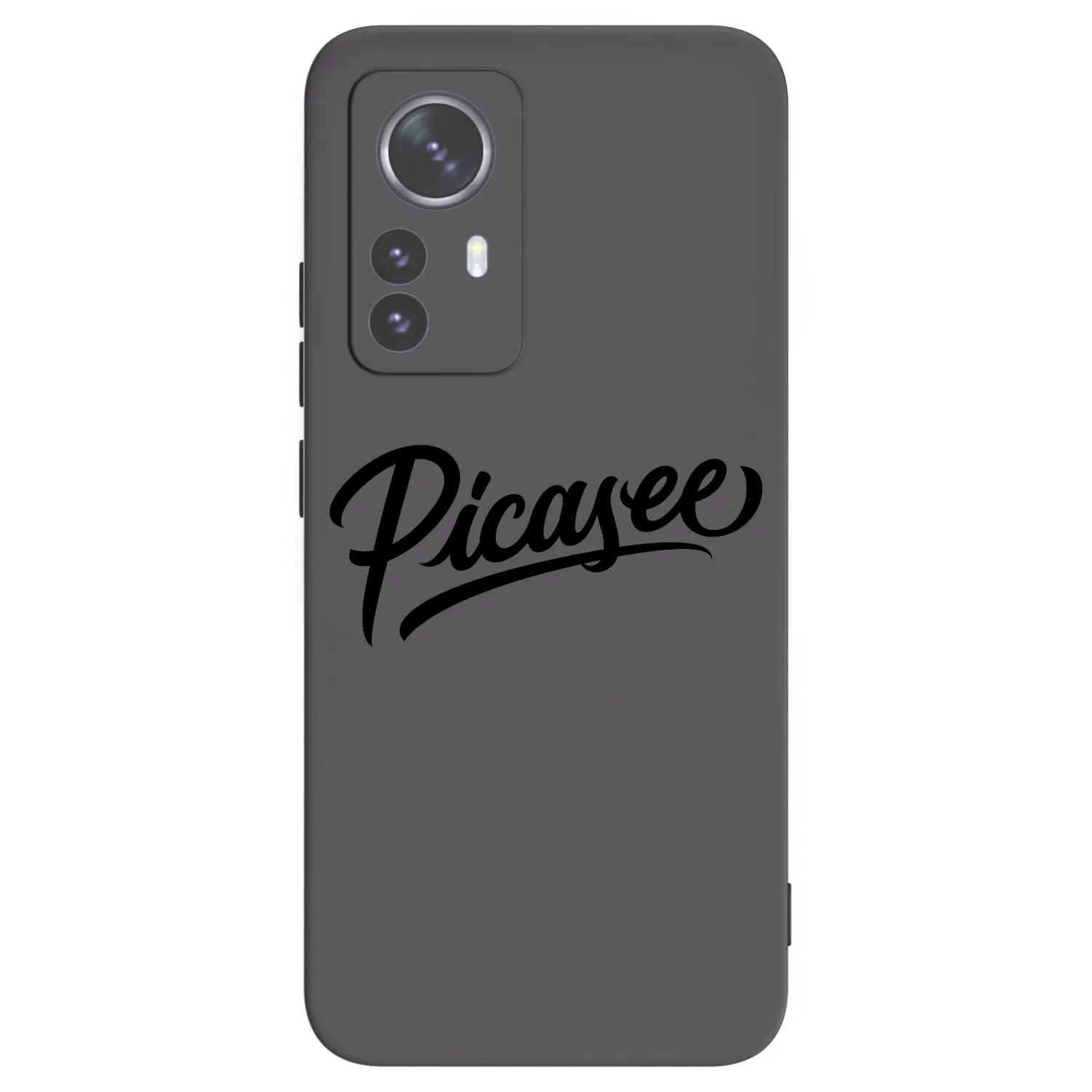 Picasee silikonski črni ovitek za Xiaomi 12 Pro - Picasee - old logo - black