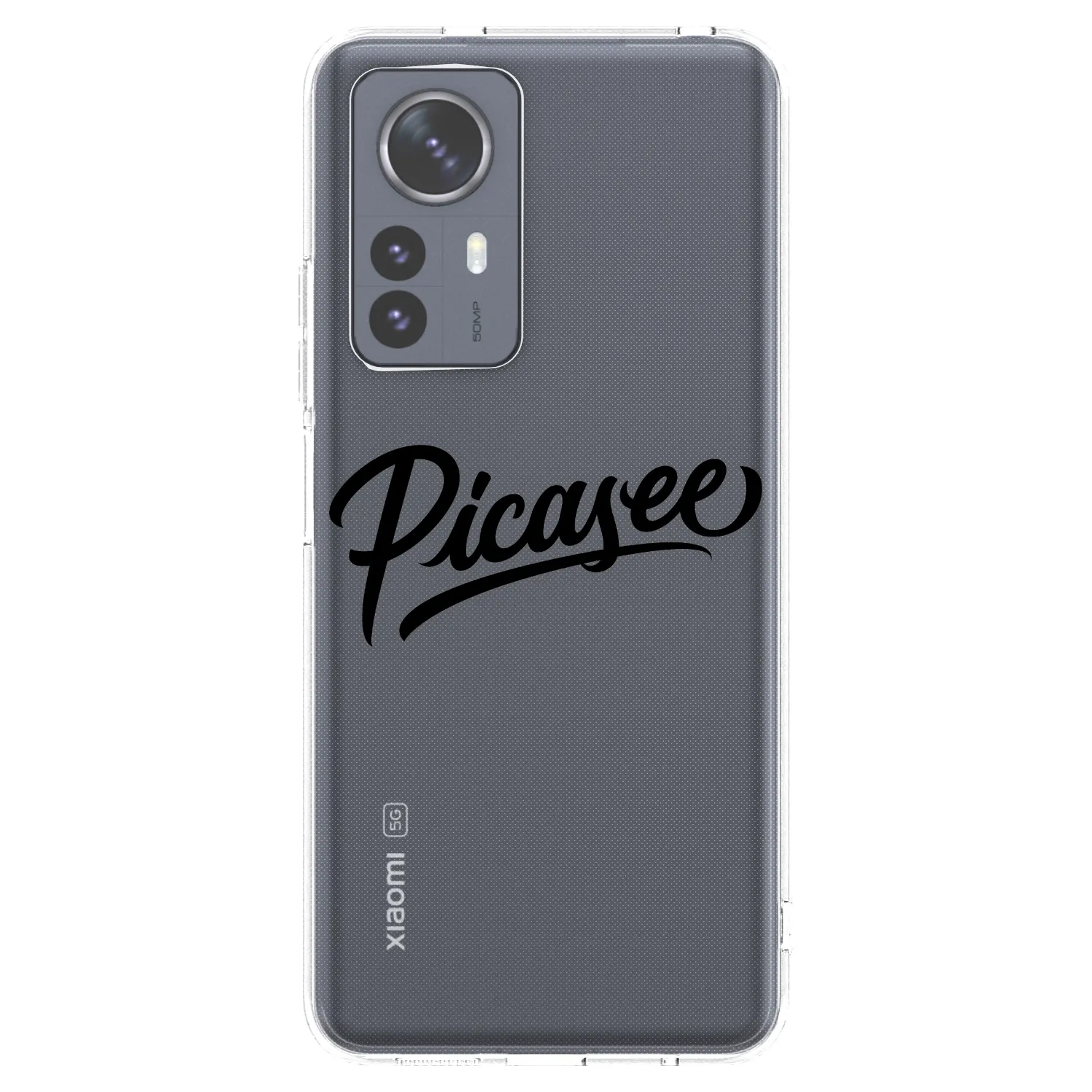 Picasee silikonski prozorni ovitek za Xiaomi 12 Pro - Picasee - old logo - black