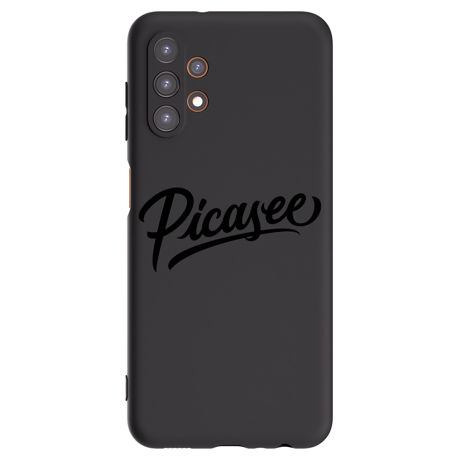Picasee silikonski črni ovitek za Samsung Galaxy A13 4G A135 - Picasee - old logo - black