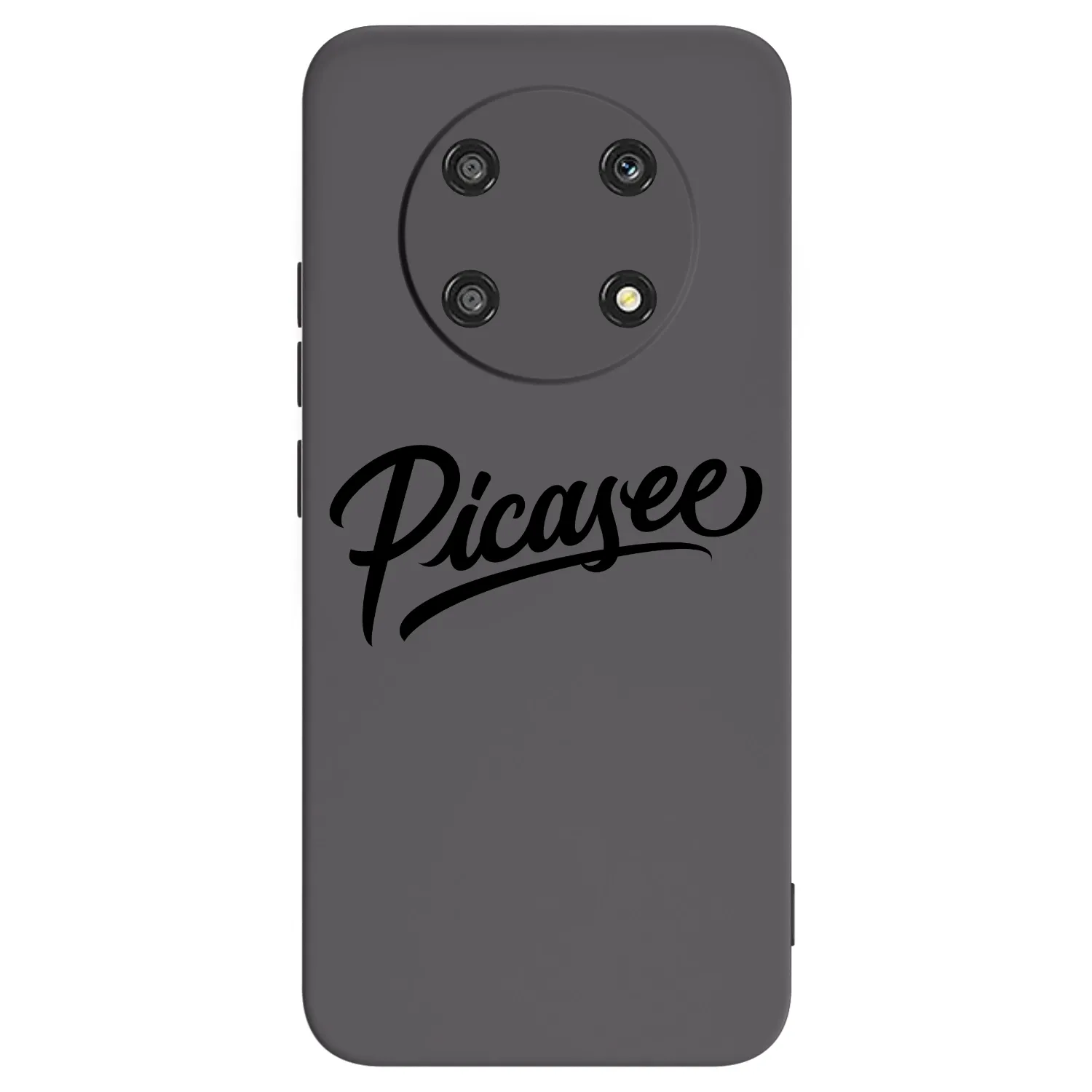 Picasee silikonski črni ovitek za Honor Magic4 Lite 5G - Picasee - old logo - black