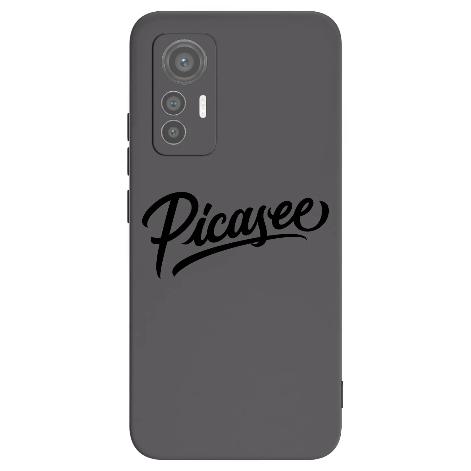 Picasee silikonski črni ovitek za Xiaomi 12 Lite - Picasee - old logo - black
