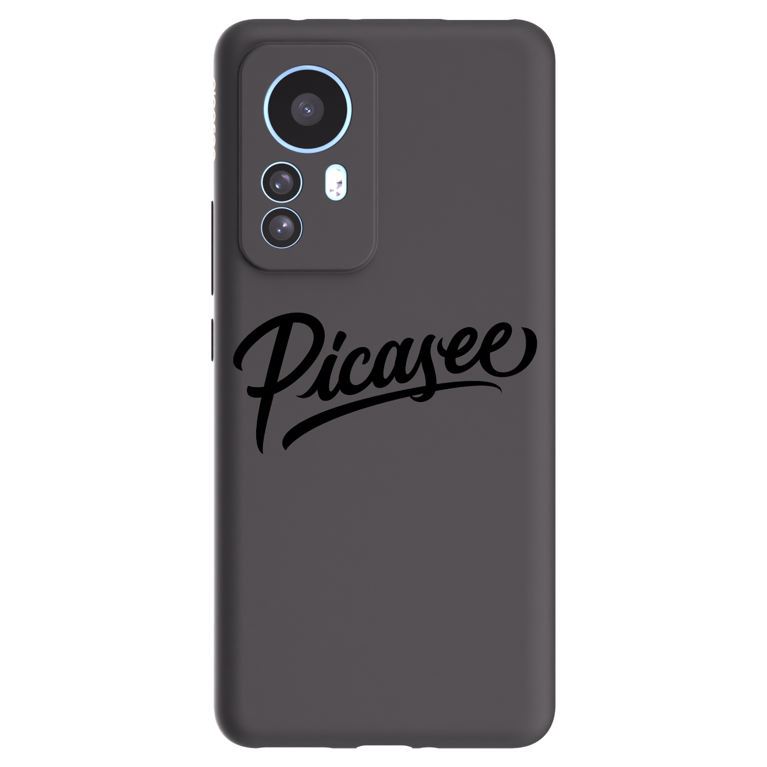 Picasee silikonski črni ovitek za Xiaomi 12T Pro - Picasee - old logo - black