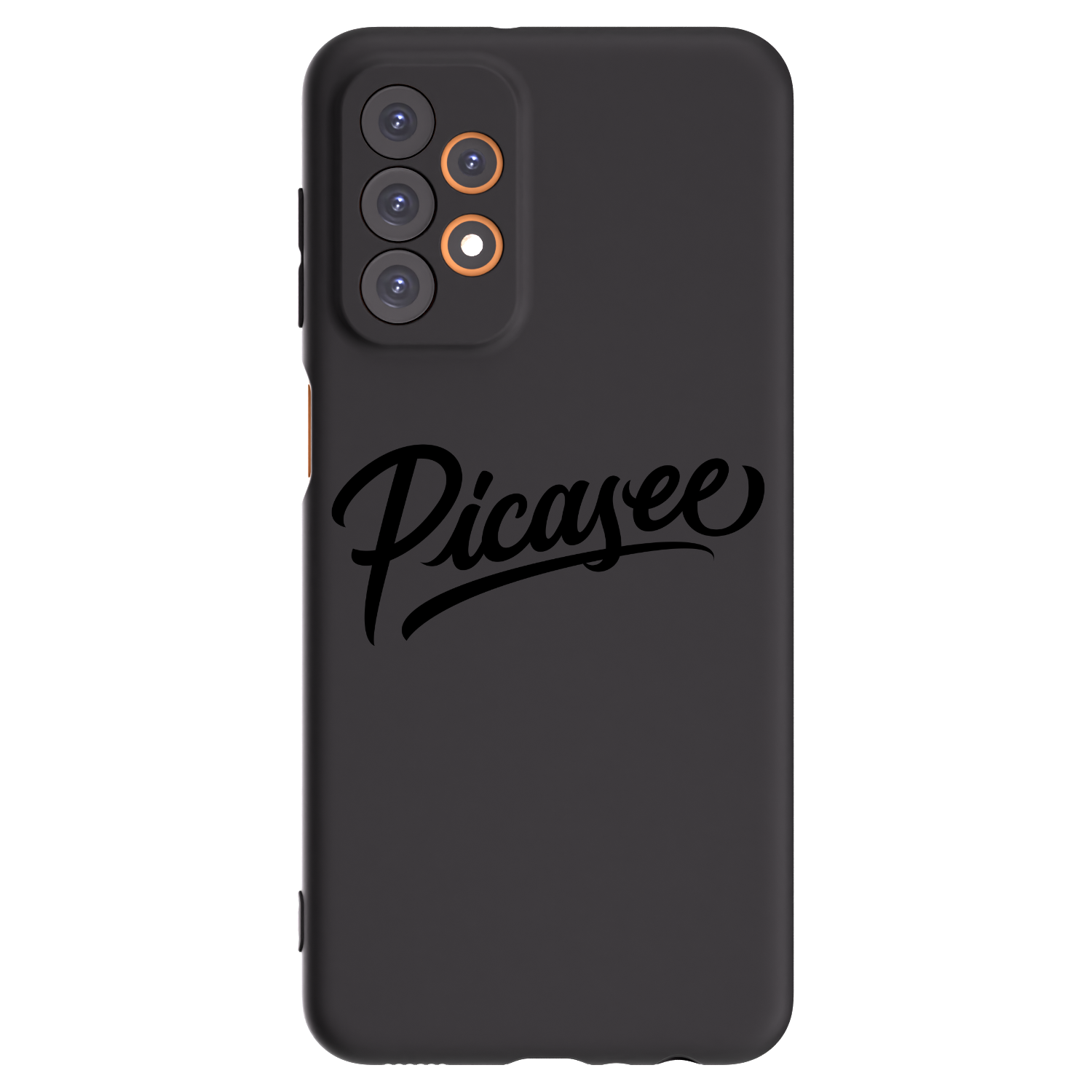 Picasee silikonski črni ovitek za Samsung Galaxy A23 A236B 5G - Picasee - old logo - black