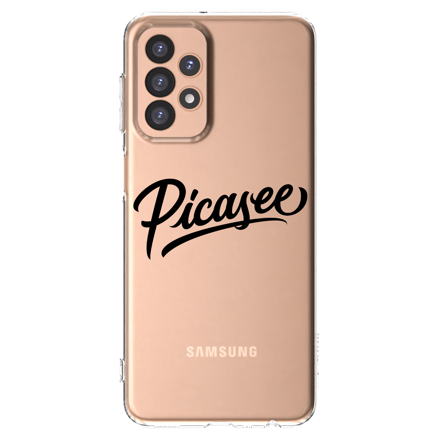 Picasee silikonski prozorni ovitek za Samsung Galaxy A23 A236B 5G - Picasee - old logo - black