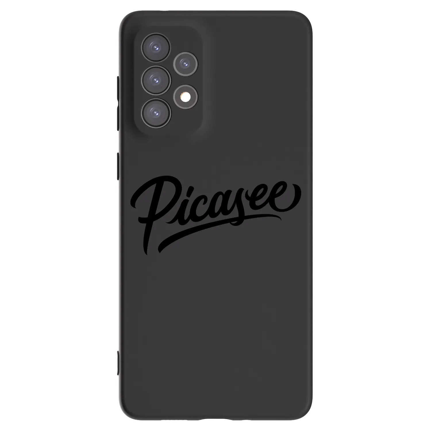 Picasee silikonski črni ovitek za Samsung Galaxy A73 5G - Picasee - old logo - black