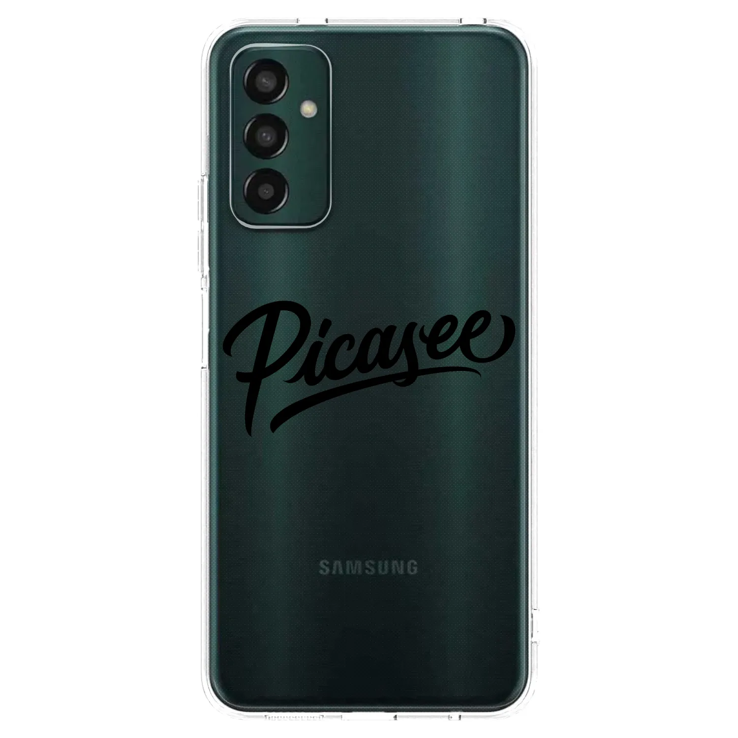Picasee silikonski prozorni ovitek za Samsung Galaxy M23 5G - Picasee - old logo - black