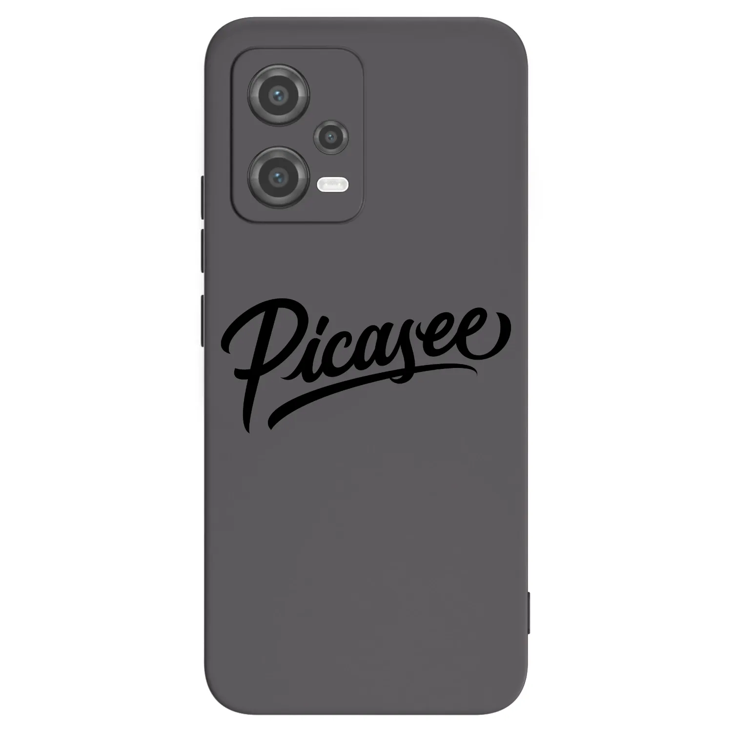 Picasee silikonski črni ovitek za Xiaomi Poco X5 - Picasee - old logo - black
