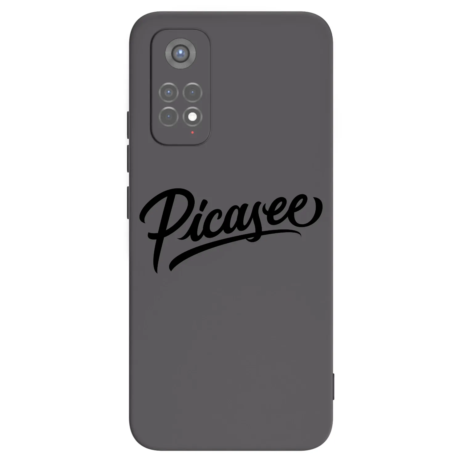 Picasee silikonski črni ovitek za Xiaomi Redmi Note 11S 5G - Picasee - old logo - black