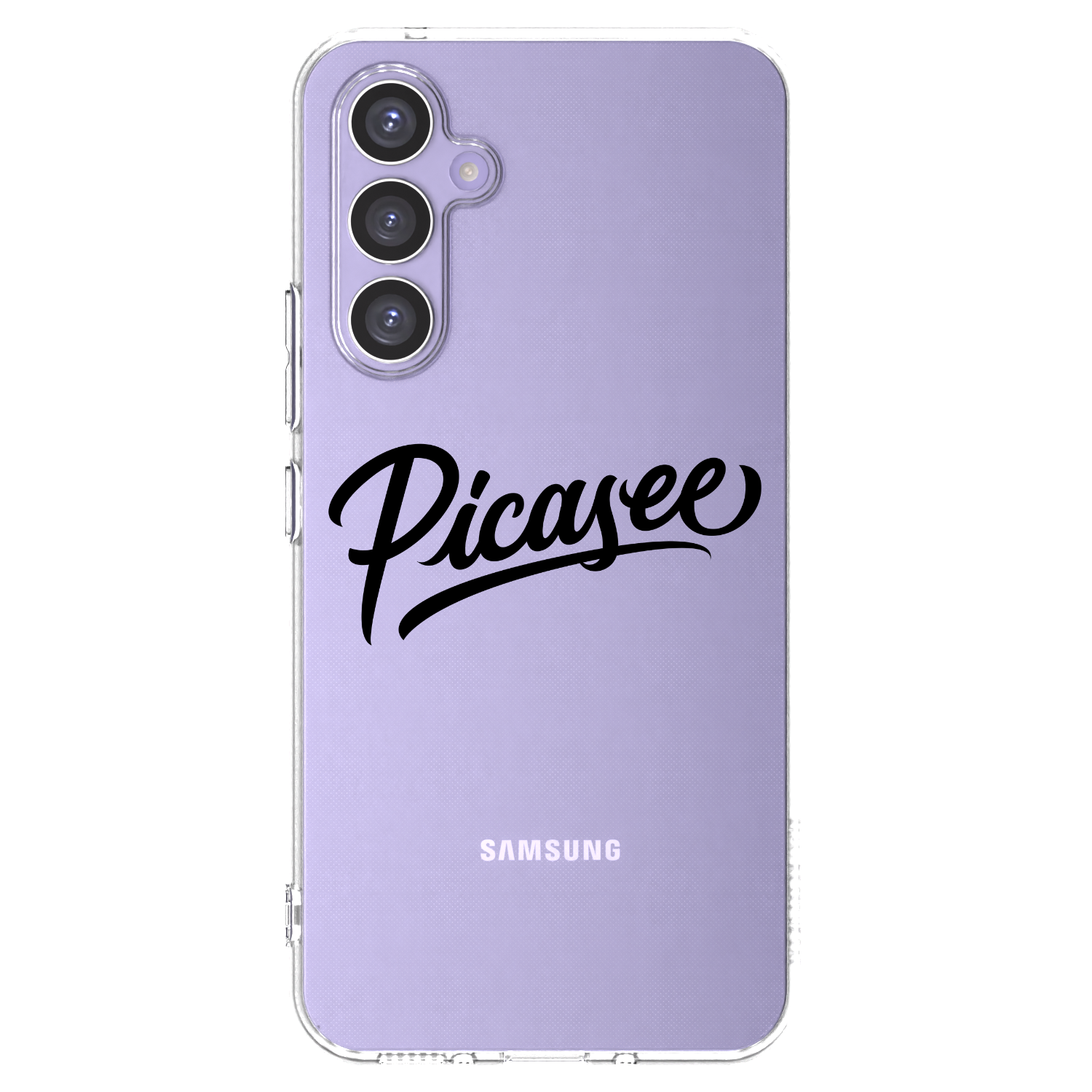 Picasee silikonski prozorni ovitek za Samsung Galaxy A54 5G A546B - Picasee - old logo - black