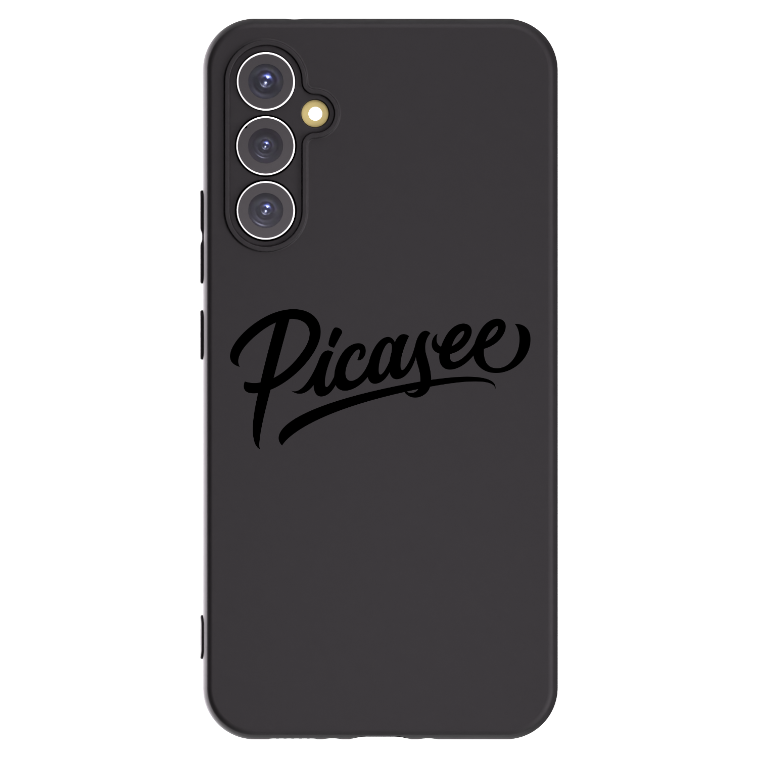 Picasee silikonski črni ovitek za Samsung Galaxy A34 5G A346B - Picasee - old logo - black