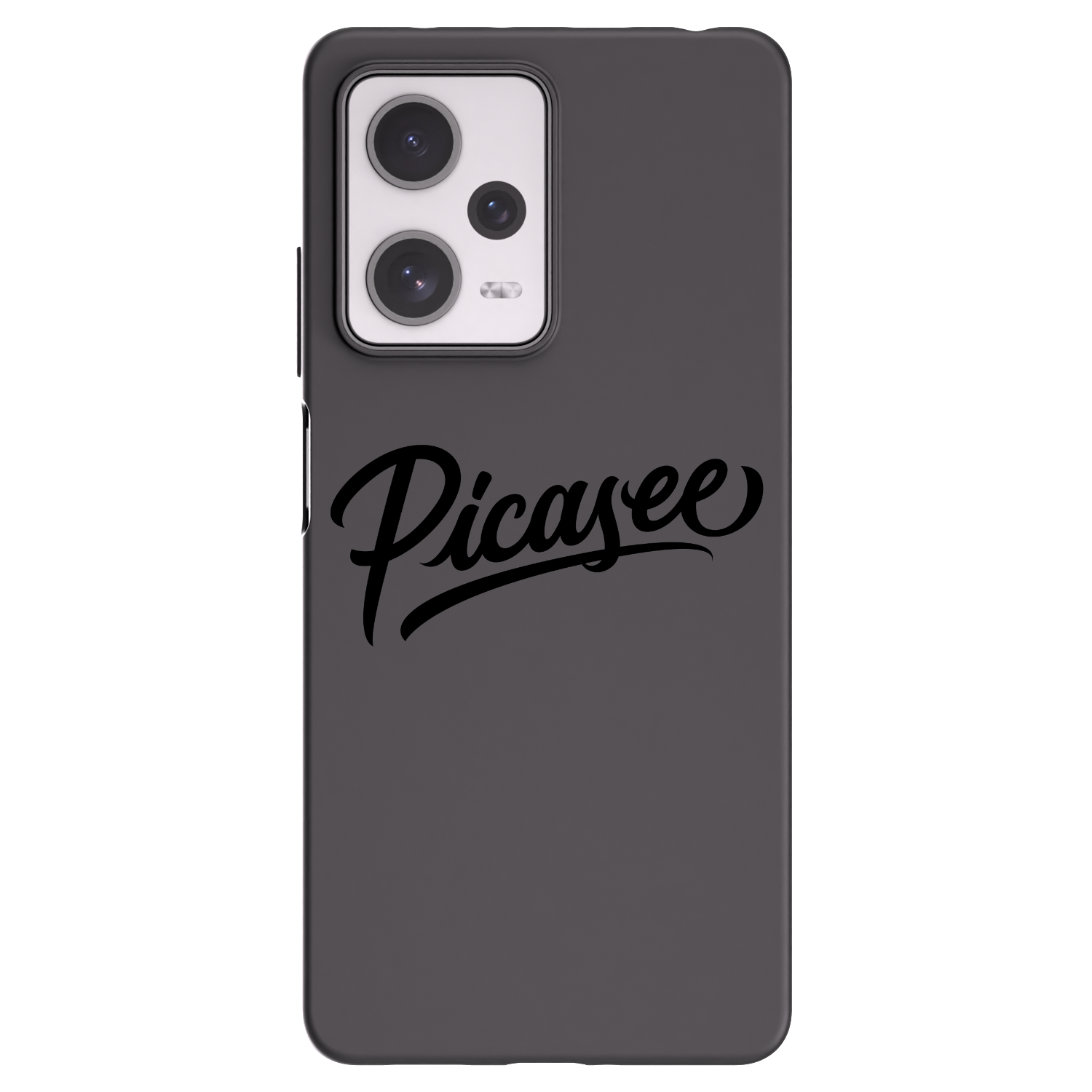 Picasee silikonski črni ovitek za Xiaomi Redmi Note 12 Pro+ 5G - Picasee - old logo - black
