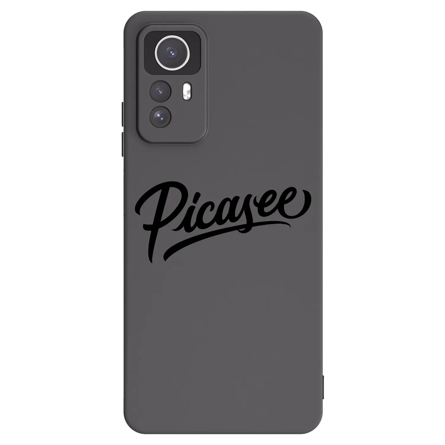 Picasee silikonski črni ovitek za Xiaomi Redmi Note 12S - Picasee - old logo - black