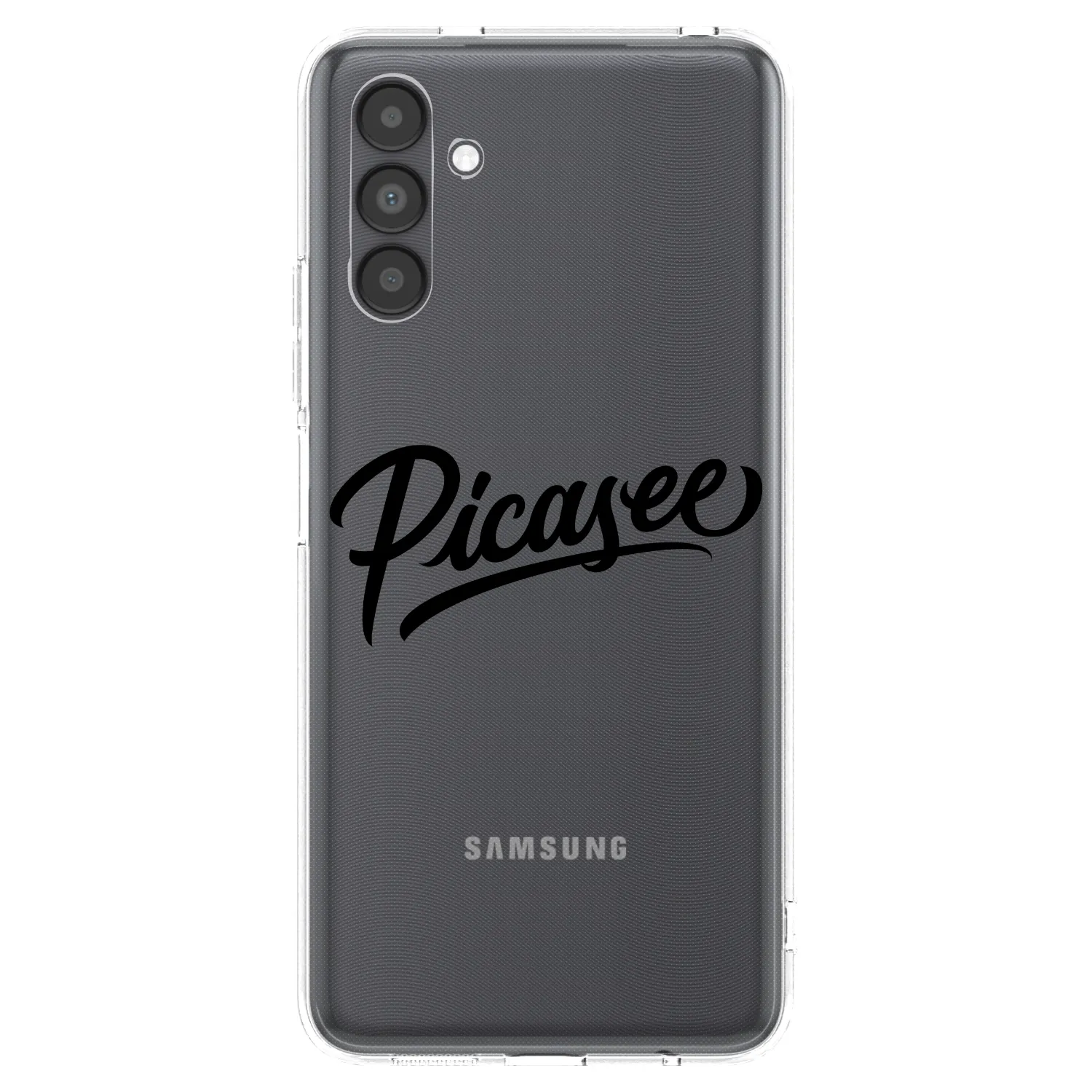 Picasee silikonski prozorni ovitek za Samsung Galaxy A04s A047F - Picasee - old logo - black